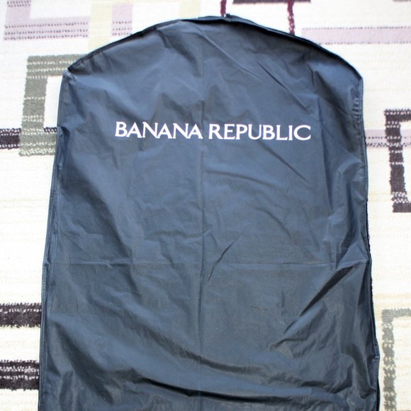 Banana Republic Wool & Cashmere Grey Pinstripe Suit w/original Garment Bag.42L - Picture 8 of 8